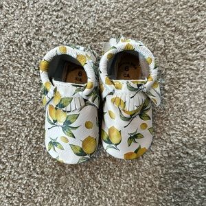 Freshly Picked lemon soft sole moccasins